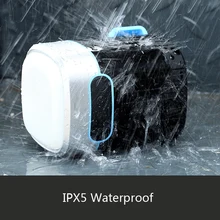 Портативный Bluetooth динамик беспроводной громкий динамик стерео водонепроницаемый открытый динамик 2000 мАч батарея подходит FM/светодиодный светильник/TF карта