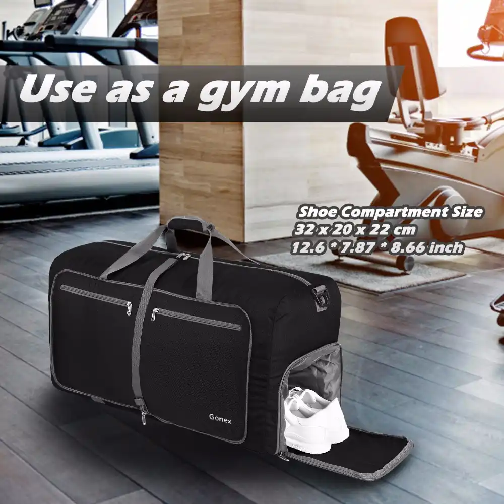 gonex 40l packable travel duffle bag