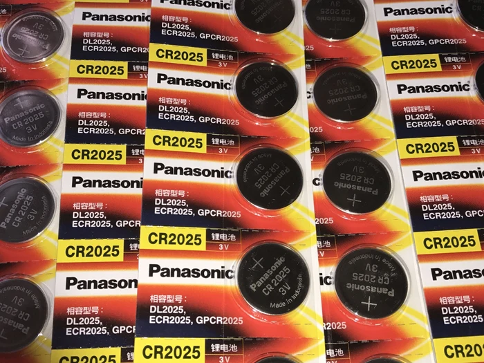 50 PÇS LOTE Original Novo Panasonic CR2025