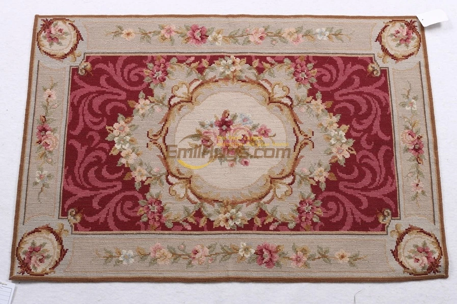 Modern Setting Hand-stitched Carpets Handmade Table Decor woven floor Rectangular Wool Knitting | Дом и сад