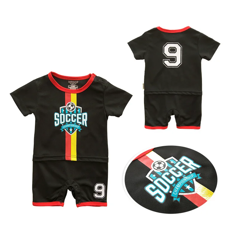 

New Summer Newborn Romper Infant Clothing Sports Short Sleeve Crawling Suit Baby Child Cotton Jumpsuit Boys Climbing Clothing
