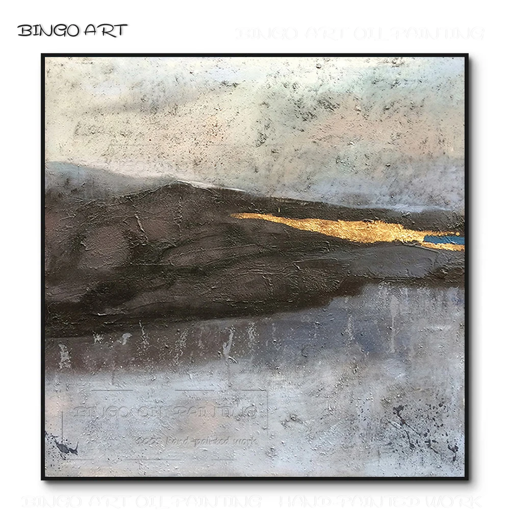 

Professional Artist Hand-painted High Quality Dark Abstract Oil Painting on Canvas Beauty Wall Art Fashion Abstract Oil Painting