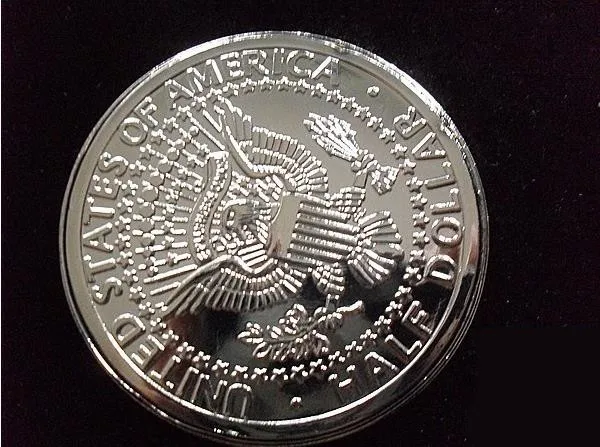 Jumbo Half Dollar Shells 3+ 1 набор-монета и деньги магия, волшебный трюк, трюк, Close up. Stage, Magia Toys, Classic