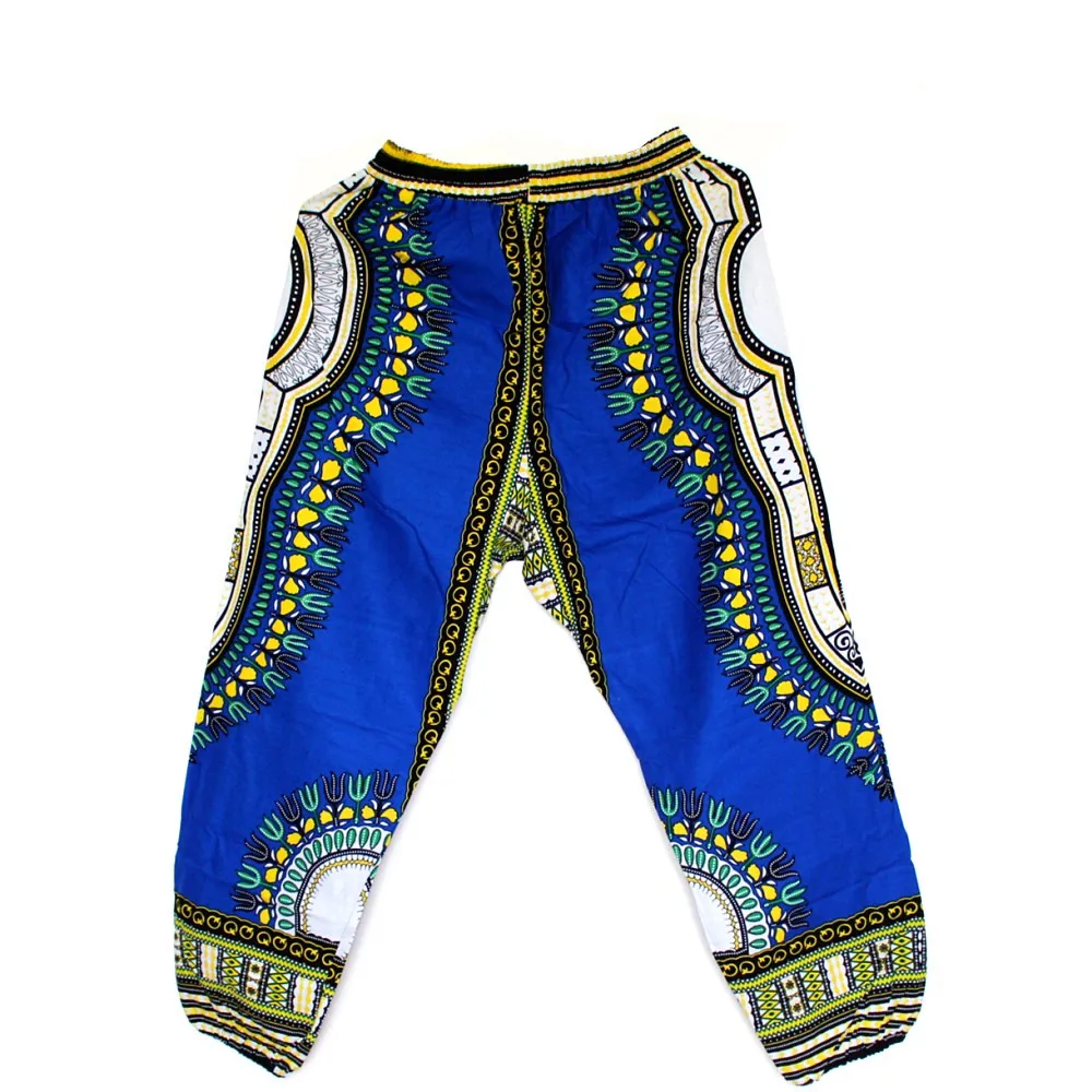 African Dashiki Print Trouser Design women Pants Traditional African Clothing Print Dashiki Fabirc Pants For Women And Men african dress