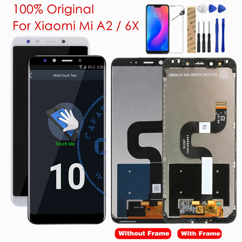 

Original For XIAOMI Mi A2 LCD Display Digitizer 10 Touch Screen For XIAOMI Mi 6X LCD Digitizer Replacement Repair Repair Parts
