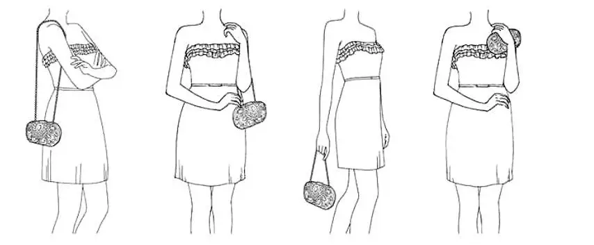 Женские модные сумки с блестками, вечерние сумки, элегантные женские Классические Вечерние сумки с металлическим украшением