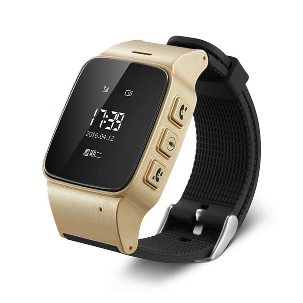 

D99 Elderly GPS Tracker Android Smart Watch 0.96inch Screen for Map SOS Wristwatch GSM Wifi Safety AntiLost Locator Watch P20