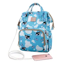 Сумка для подгузников, USB сумка для подгузников, водонепроницаемый дорожный рюкзак для беременных, дизайнерская сумка для кормления, сумка для ухода за ребенком, прогулочная сумка с принтом