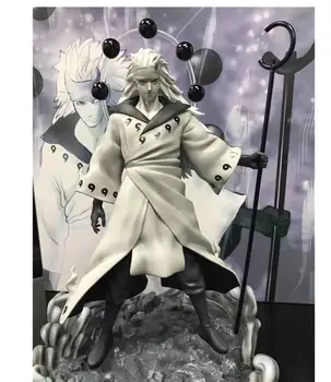 

Anime PVC Material New anime Naruto Uchiha Madara GK action character toy model 28 cm