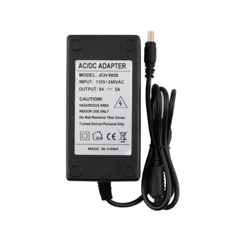 Power Supply 9V Adapter Charger DC 9V 1A 2A 3A 4A 5A Power Adapter Switching 220V to 9V Power Adapter For Led Light Lamp