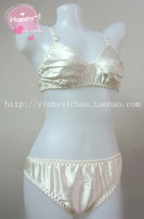 silk net bra