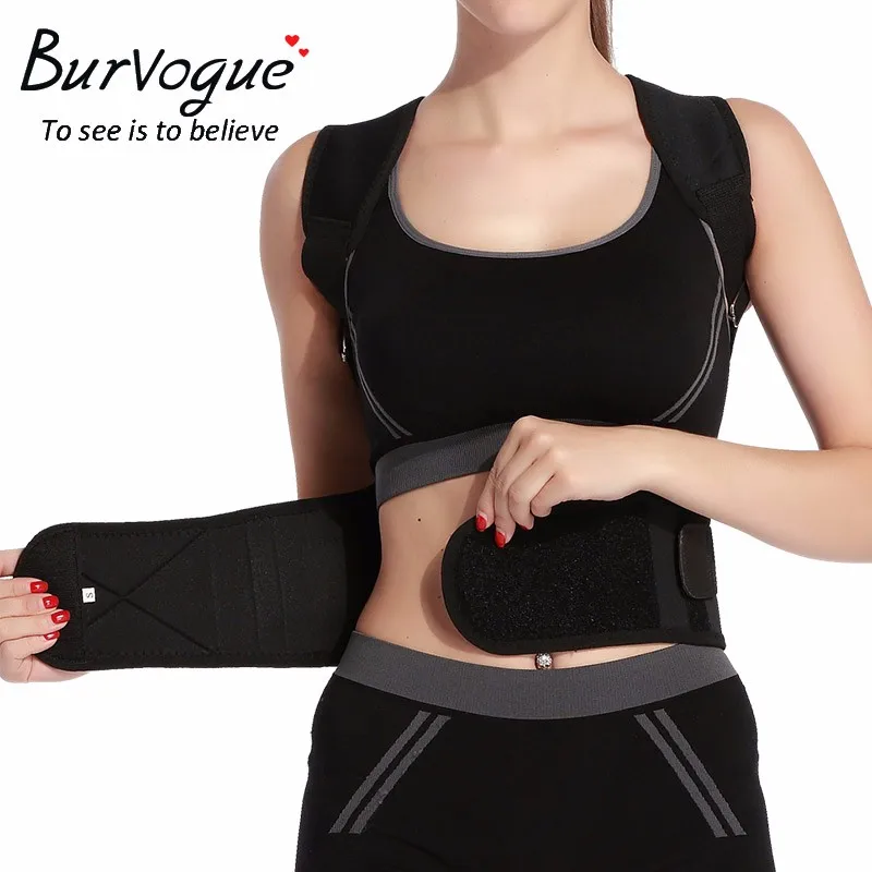 Burvogue New Arrival Body Shaper Weight Loss Waist Cinchers Tummy
