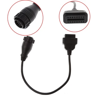 

14 Pin To 16 Pin OBD2 Diagnostic Cable Adapter Connector For Mercedes Benz Sprinter
