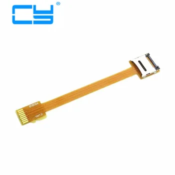 

1pcs/ Micro SD TF Memory Card Kit Male to Female Extension Soft Flat FPC Cable Extender 10cm