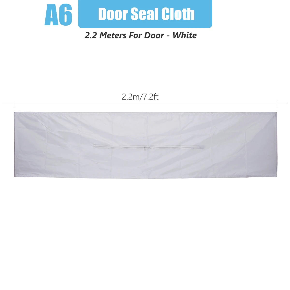 2.2m Door Seal Портативный кондиционер аксессуары оконная плита двери/окна уплотнение ткань адаптер выхлопной трубы шланга кондиционер запчасти - Цвет: 2.2m Door Seal