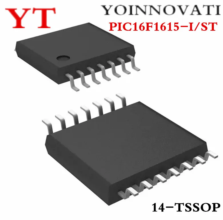 Бесплатная Доставка 20 шт./лот PIC16F1615-I/ST PIC16F1615 MCU 8BIT 14KB флэш-14 tssop ic лучшее качество