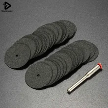 36pcs/set Universal 36X 24mm Mini Diamond Cutting Discs for Dremel Minicraft Rotary Tool Kit Cut Off Wheel SILA High Quality sila cesme