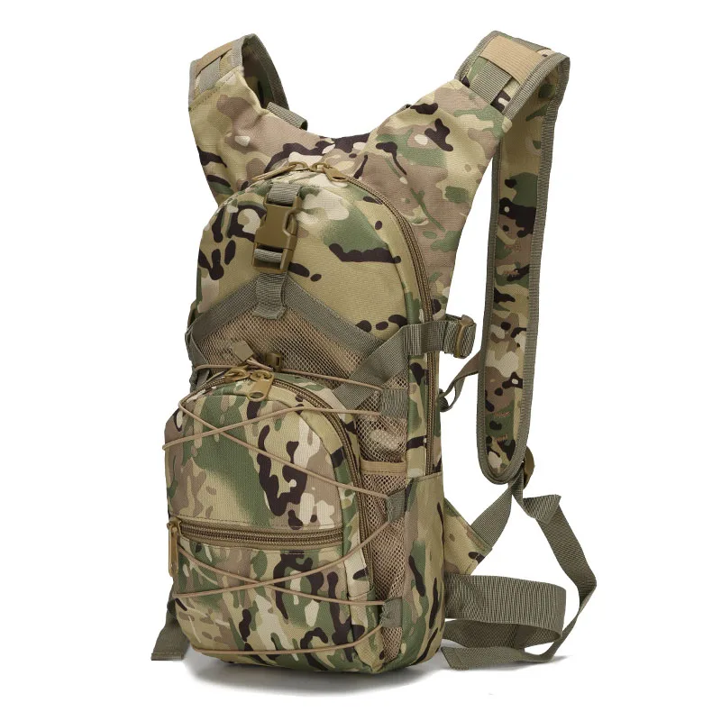 Походный рюкзак для альпинизма, походный портативный армейский рюкзак из ткани Оксфорд, камуфляжный рюкзак с пряжкой для мужчин и женщин - Цвет: 6C CP camo