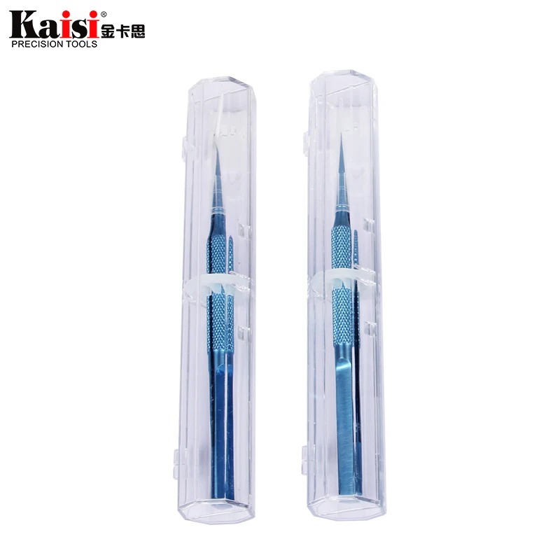 

Titanium alloy tweezers professional maintenance tool 0.15mm edge precision fingerprint tweezers Apple main board copper wire