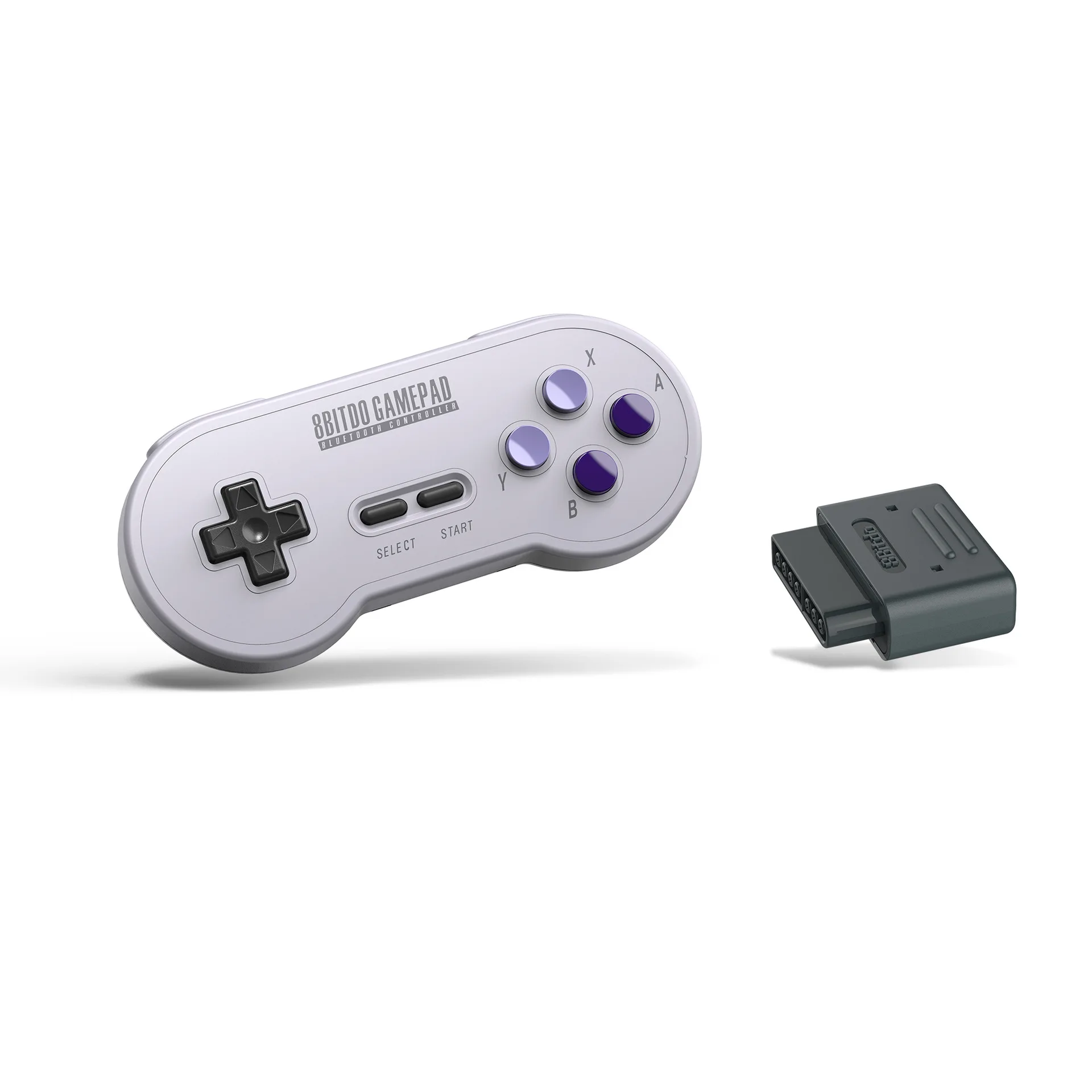 8Bitdo SN30 2,4G беспроводной геймпад Ретро пульт управления с 2,4G NES приемником USB-C беспроводной игровой коврик для SNES Classic Edition