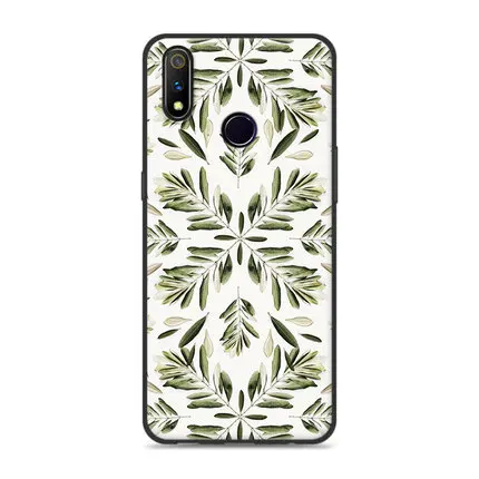6," силиконовый чехол для OPPO Realme X Lite, чехол для телефона из ТПУ с рисунком, мягкий чехол для телефона RealmeX lite, чехол-бампер - Цвет: A4