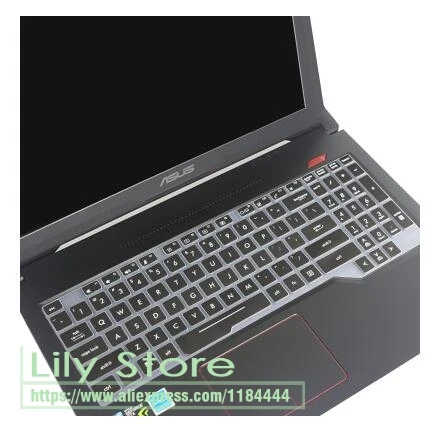 Защитный чехол для клавиатуры ноутбука Asus TUF Gaming FX504 FX504GE FX504GD FX504GM FX504G FX503 FX503VD 15