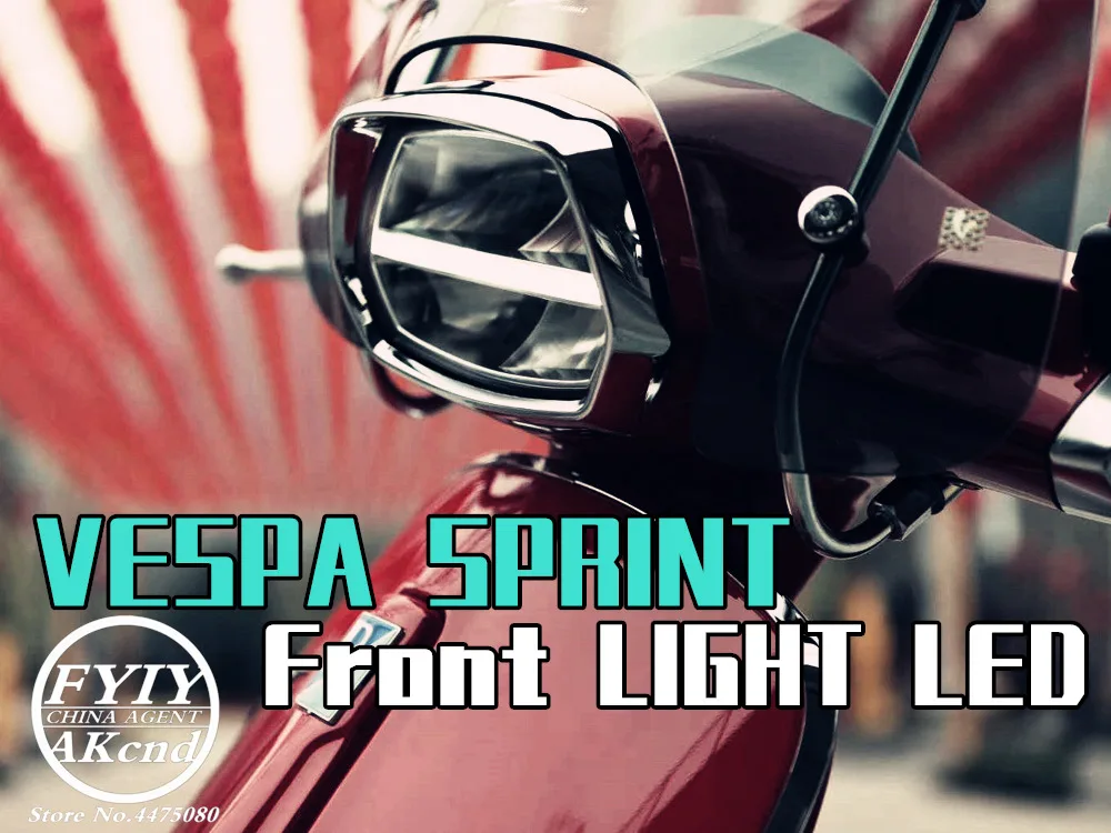Передний свет светодиодный для piaggio Vespa Sprint 150 задний блок освещения