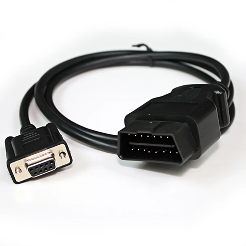 OBD 2 кабель 16 Pin к DB9 гнездовой последовательный порт RS232 разъем адаптера Автомобильный Кабель 1,13 метра 16 Pin к DB9 Серийный RS232 OBD2 кабель OBD 2 кабель 16 Pin к DB9 гнездовой последовательный порт RS232 разъем адаптера Автомобильный Кабель 1,13 метра 16 Pin к DB9 Серийный RS232 OBD2 кабель