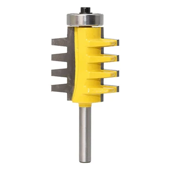 

8mm Shank Rail Reversible Finger Joint Glue Router Bit Cone Tenon Woodwork Cutter Power Tools Wood Router Cutter
