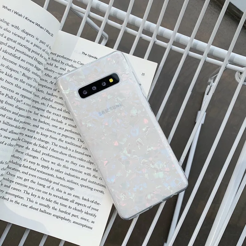 Чехол для телефона Samsung Galaxy Note 10 S10 S8 S9 S20 Plus Ultra 8 9 Модный чехол с раковиной