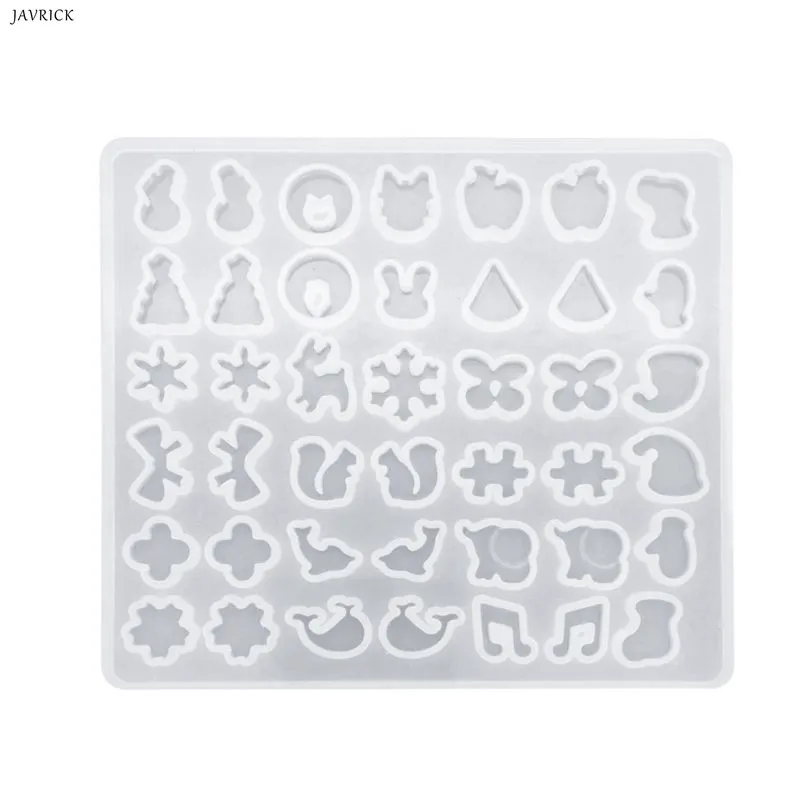 

DIY Silicone Ear Stud Earring Mold Jewelry Pendant Epoxy Resin Casting Mould Making Tool Craft Decorative