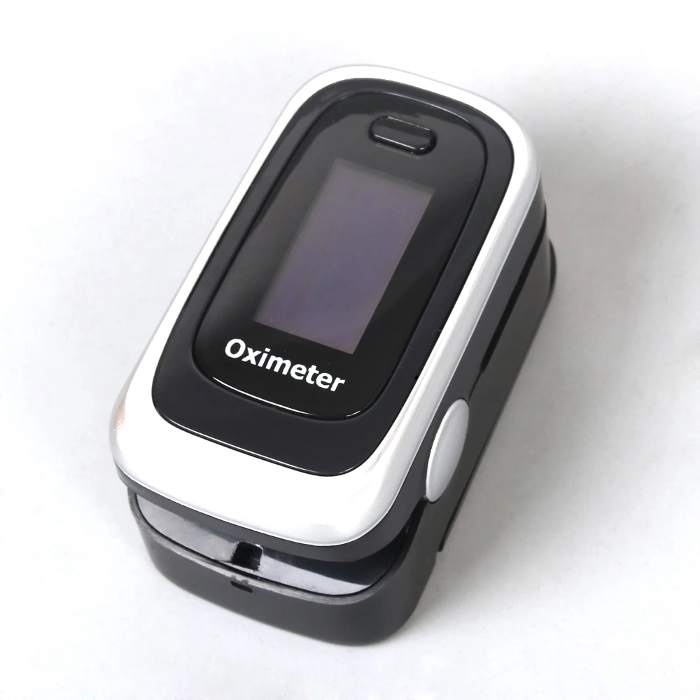 Бытовой Пальчиковый Пульсоксиметр легкий портативный кислородный монитор SpO2 насыщенность сердцебиения продукт мониторинг RR - Цвет: Черный