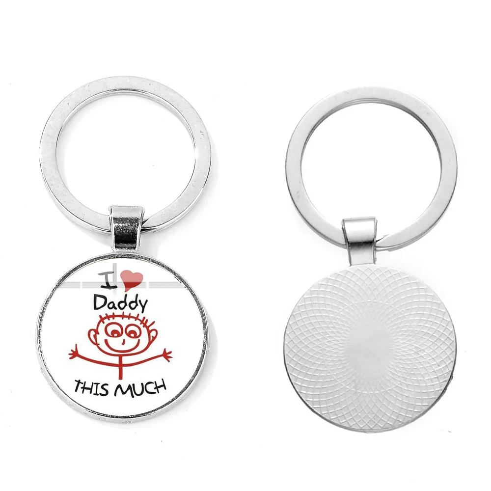 SONGDA Super Papa брелок для ключей для членов семьи, подарки для мужчин, серия "День отца", вы лучший брелок для ключей для папы автомобиля, аксессуары