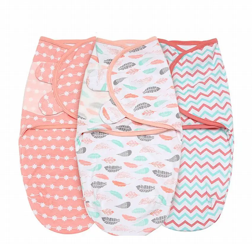 

Cotton Soft Baby Swaddling Wrap Blanket Sleepsack
