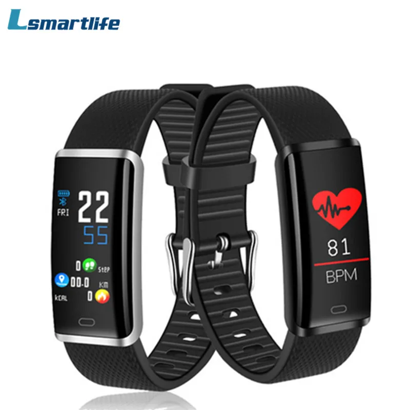 

R9 Color Screen Smart Bracelet Waterproof Smart Band Heart Rate Blood Pressure Monitor Fitness Tracker For Men Women