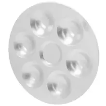 Алюминиевый смешивающий цветной лоток для рисования краски кисти для акварели палитра питания для студентов водная цветовая палитра