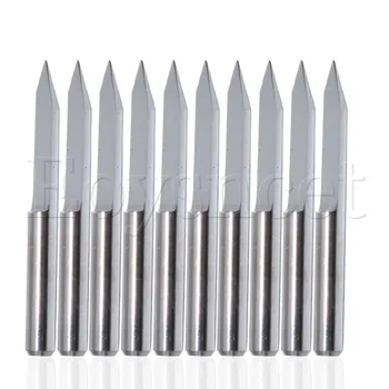 

10 x Carbide PCB board 0.1mm 35 Degree Engraving Bits CNC Router Tool V-shape