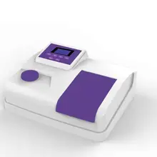 Видимый спектрофотометр V2000 320-1100 нм 4 нм 128*64 мм точечный матричный ЖК-экран USB драйвер/RS232 Vis Spectro