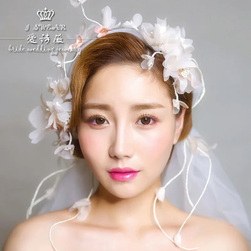 Love poems of Wei Korean aesthetic bride wedding dress wedding ring