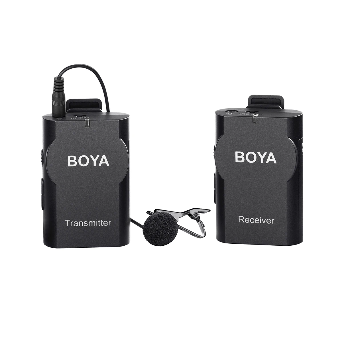 

Microphone BOYA BY-WM4 Wireless Microphone system for Canon Nikon Sony Panasonic DSLR Camera Camcorder android smartphone
