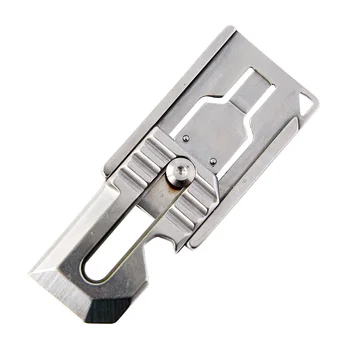 

QingGear Multi Tool Sliding Tool Bottle Opener Scraper Flathead Screwdriver Pry Edge for Outdoor EDC Pocket Tool