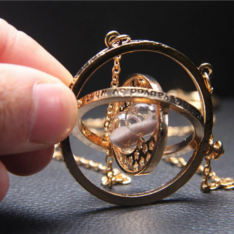 

Hots 26 style Ha Po Necklace Series Gold Snitch Time-Turner Hogwarts Horcrux Pendant Necklace Gifts For Lady Girls Bijoux