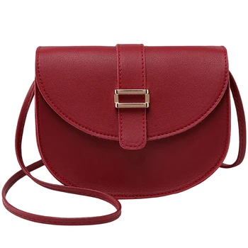 

Female Bag Semi-Circle Arch Tongue Single Shoulder Mobile Phone Small Bag