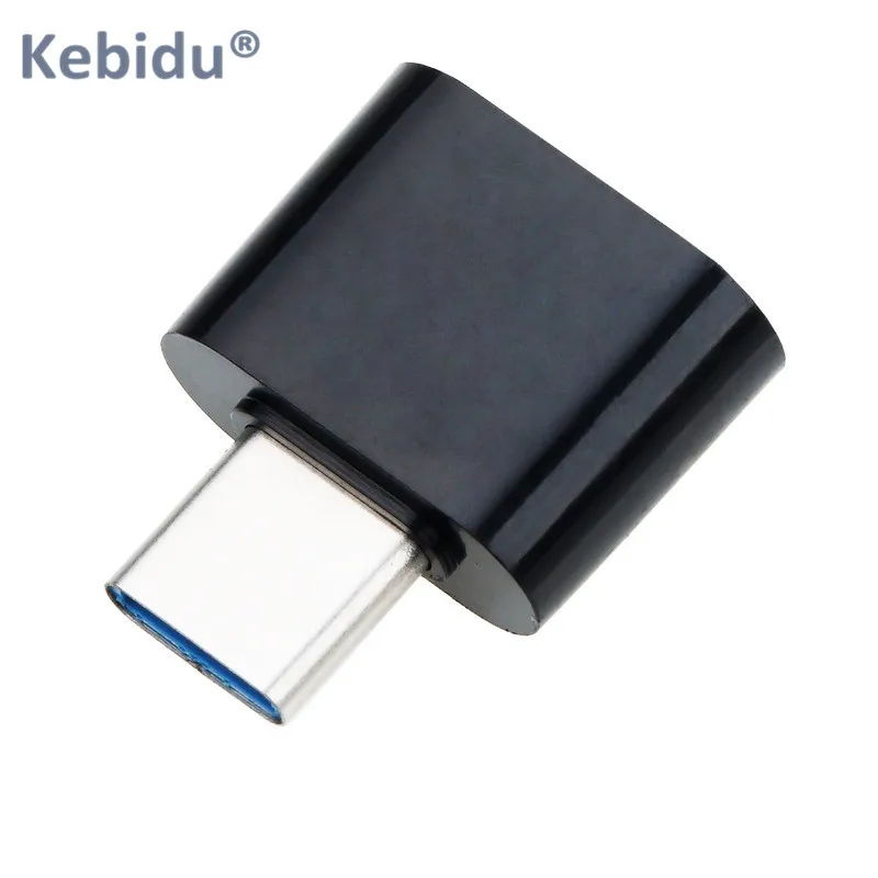 

KEBIDU USB 3.0 Type-C OTG Adapter Type C USB-C OTG Converter Cable USB Female to Type C Male Converter for Android Phones