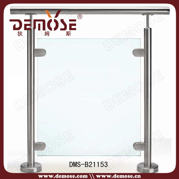 glass railing/indoor glass stair railings