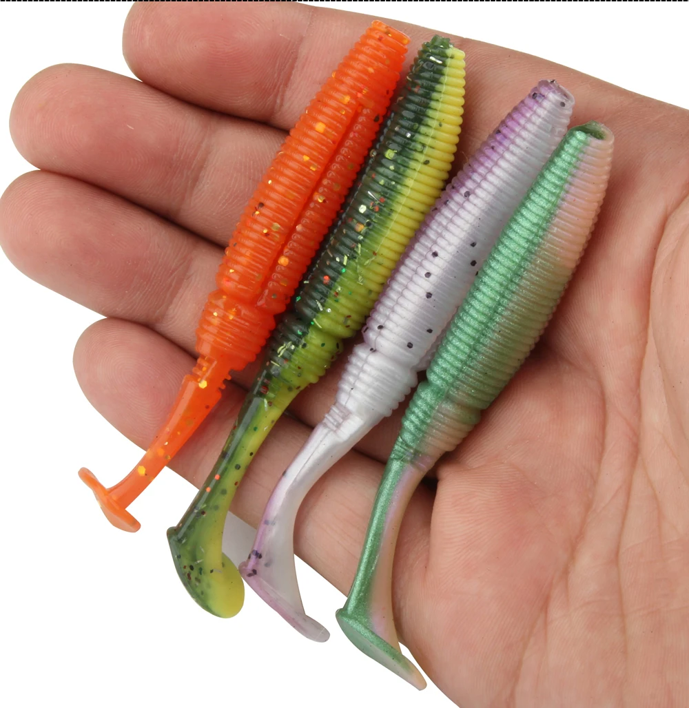 New Fishing Lure Soft Spinpoler Brand Easy Shiner 4.5g9cm Winter Fishing Wobblers Plastics Silicone Baits Pesca Iscas Tackle  (1)