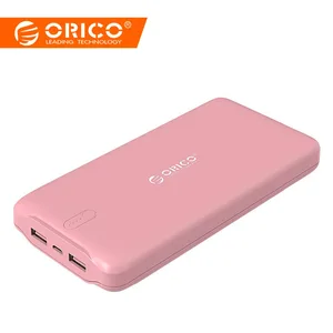 ORICO 20000 мАч Внешний аккумулятор портативное зарядное устройство Dual USB power Bank 20000 мАч для iPhone samsung MacBook - изображение