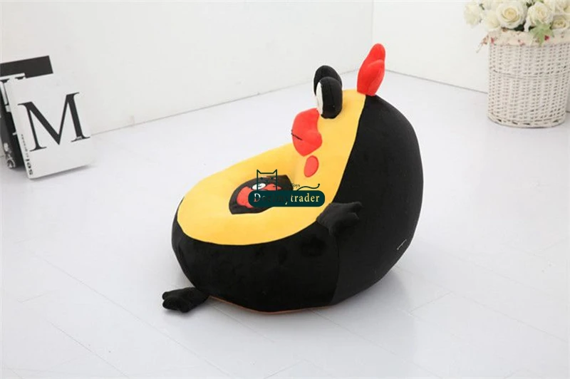 Dorimytrader New Pop Animals Plush Sofa Leisure Tatami Carpet Big Soft Lovely Hippo Tiger Duck Dog Chick Penguin Stuffed Anime Toys 200cm X 100cm Home Decoration Gift  DY61696(25)_1