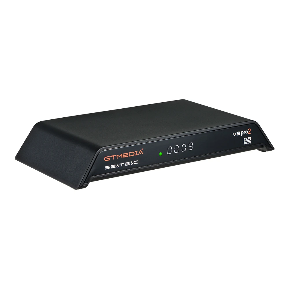 Free Satellite tv decoder GTmedia V8 PRO2 CCcam Cline 2 year free DVB-S2/T2/C Update from GTmedia V8 nova Europe cccam TV Tuner