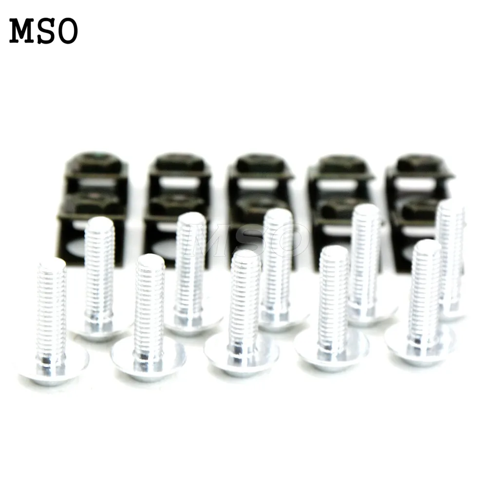 

10 pcs CNC Motorcycle Fairing Body Work Bolts Screws For Yamaha XJ6 DIVERSION 15 YZF XJR 1300 / Racer 2004-2016 2005 2006 2007